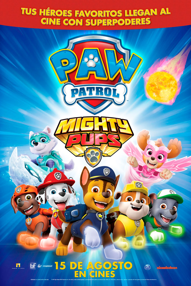 Poster de la Película: Paw Patrol: Mighty Pups