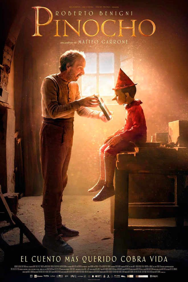 Poster de la Película: Pinocho (2019)