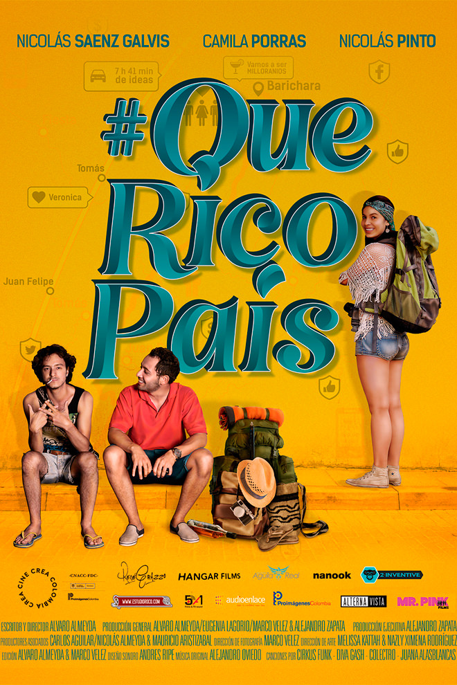 Poster de la Película: Que Rico País