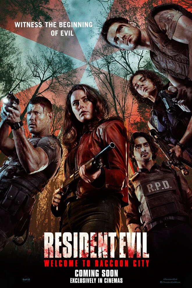 Poster de la Película: Resident Evil: Bienvenidos A Raccoon City