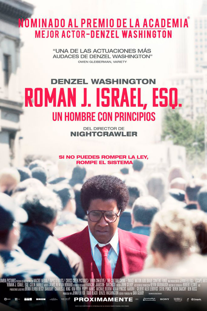 Poster de la Película: Roman J. Israel, Esq.