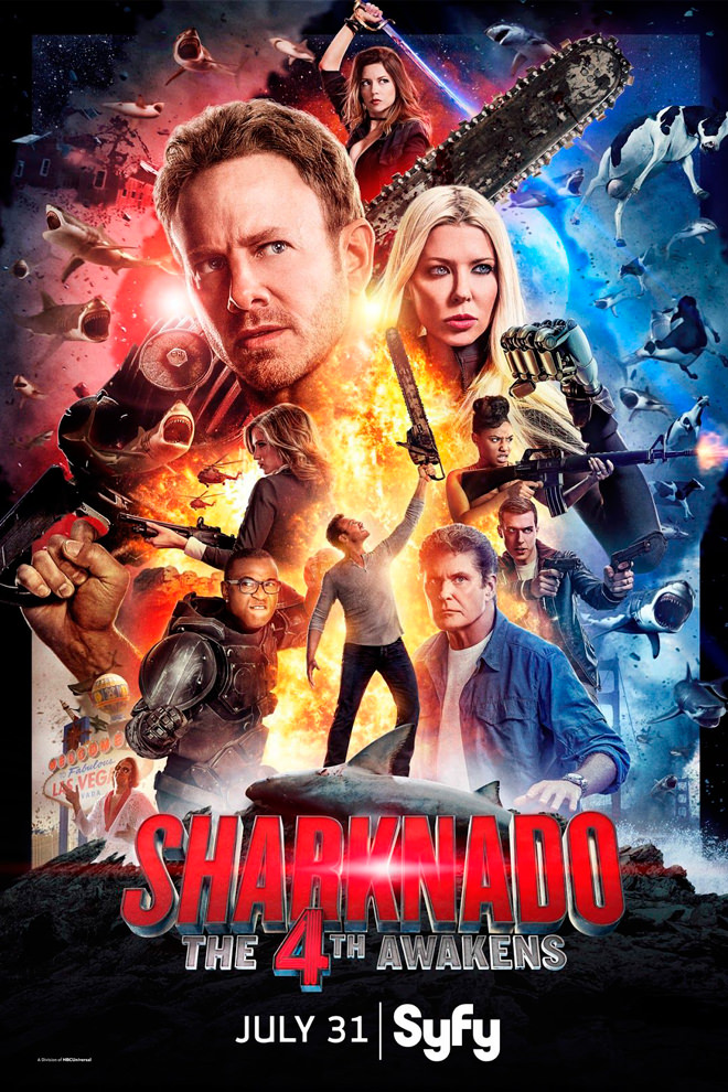 Poster de la Película: Sharknado 4