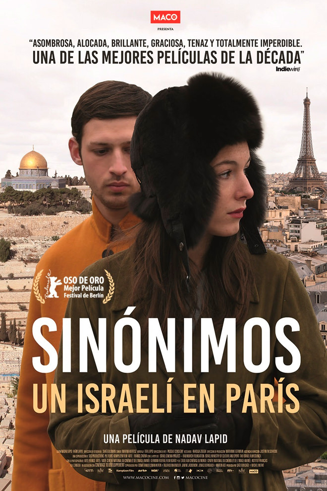 Poster de la Película: Sinónimos: Un Israelí en París
