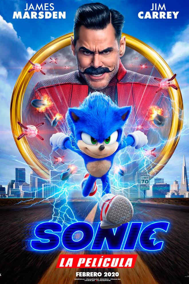 Poster de la Película: Sonic the Hedgehog