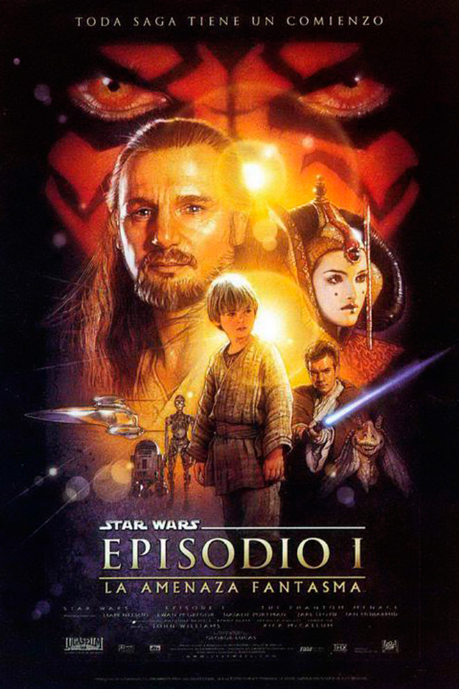 Poster de la Película: Star Wars: Episode I - The Phantom Menace
