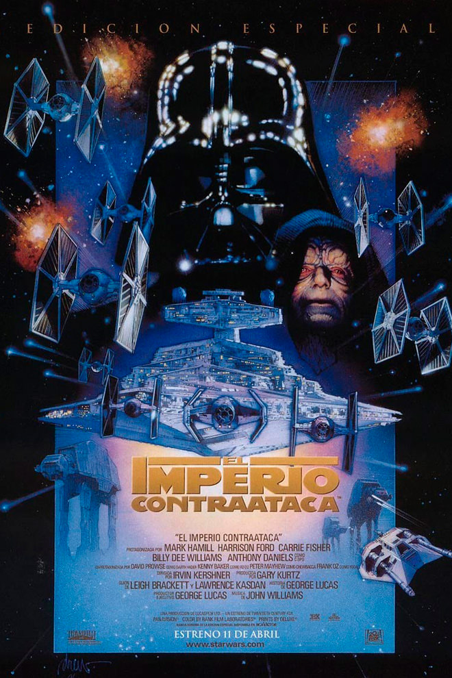 Poster de la Película: Star Wars: Episodio V - El Imperio Contraataca