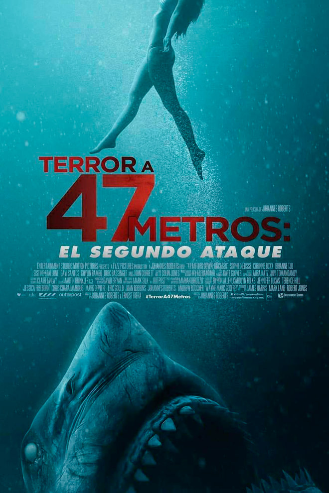 Poster de la Película: Terror a 47 Metros: El Segundo Ataque