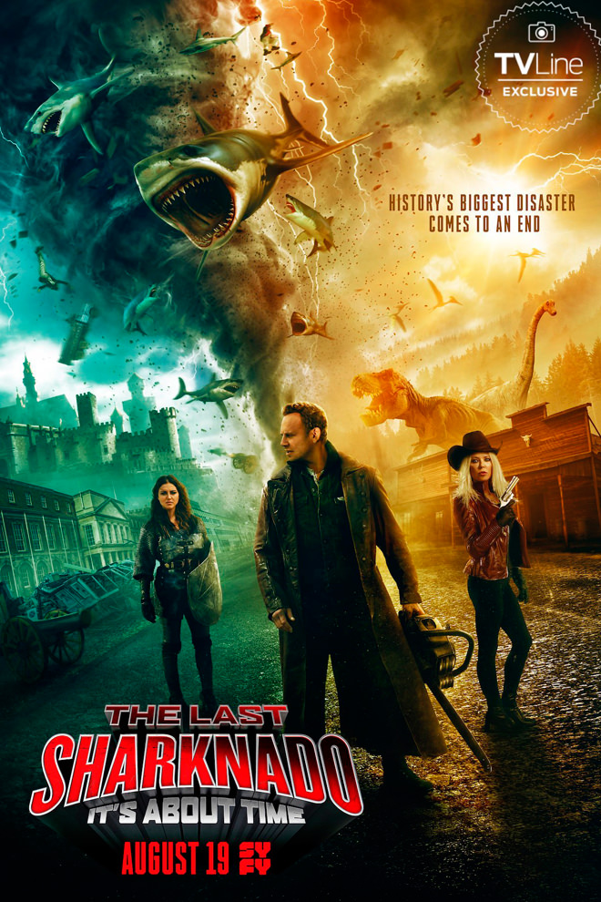 Poster de la Película: El Último Sharknado: Ya era hora