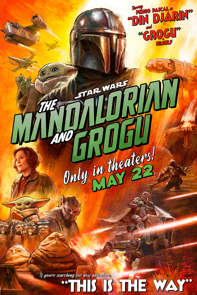 Poster de la Película: The Mandalorian and Grogu