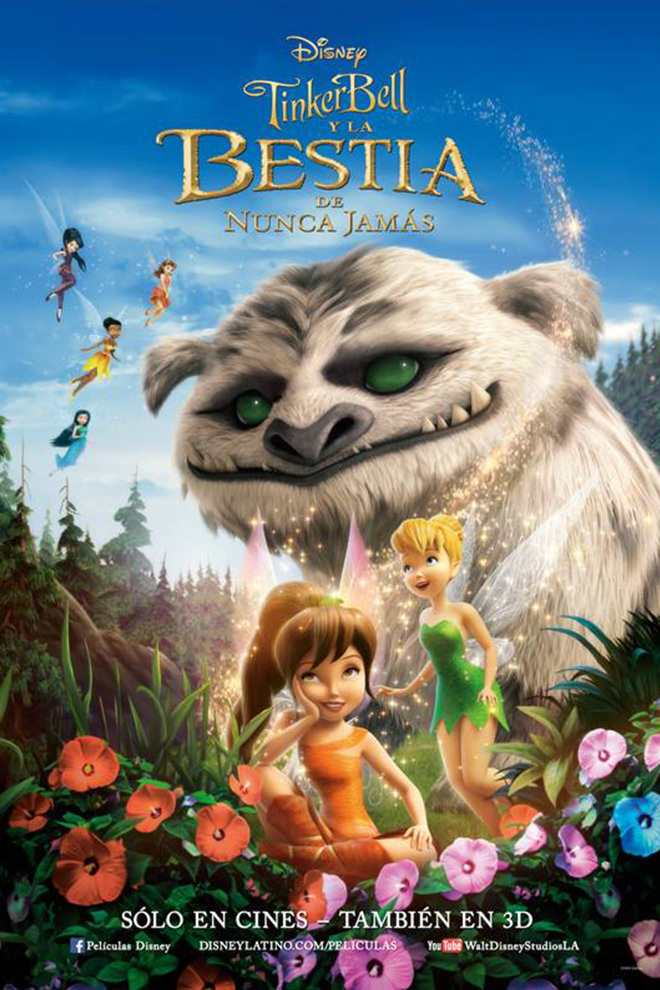 Poster de la Película: Tinker Bell y la Bestia de Nunca Jamás