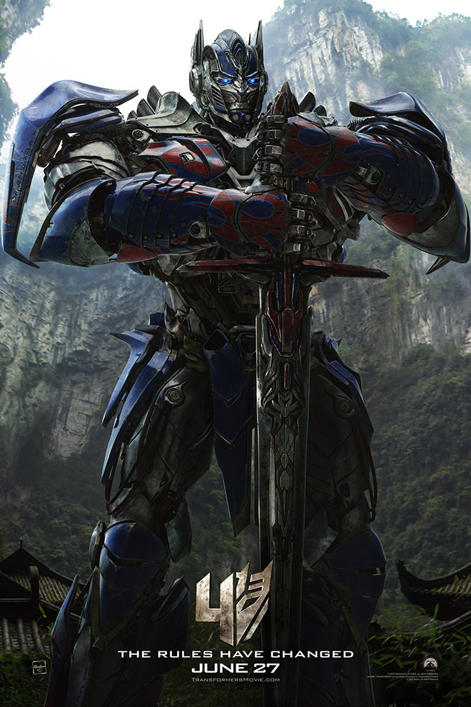 Poster de la Película: Transformers: La Era de la Extinción