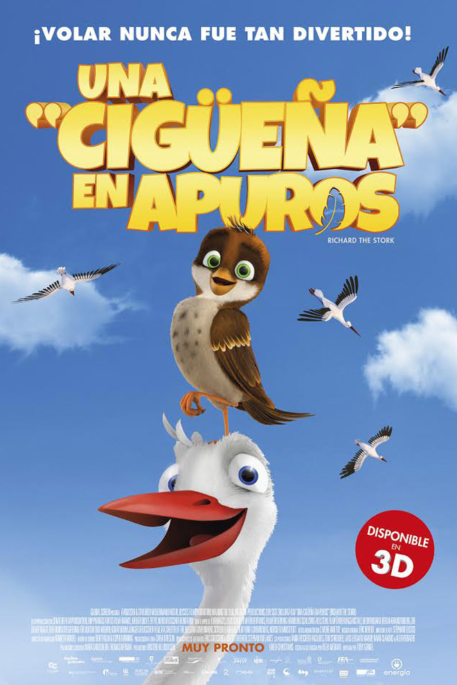 Poster de la Película: Una Cigüeña en Apuros