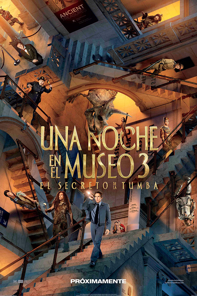 Poster de la Película: Una Noche en el Museo 3: El Secreto de la Tumba