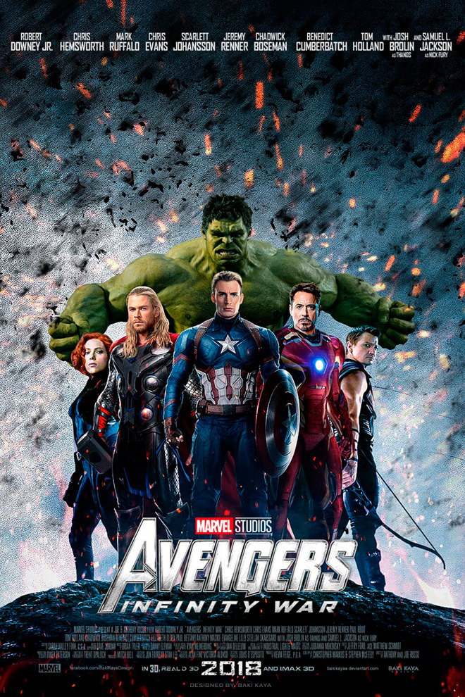 Poster de la Película: Vengadores: La Guerra del Infinito - 1ra. parte