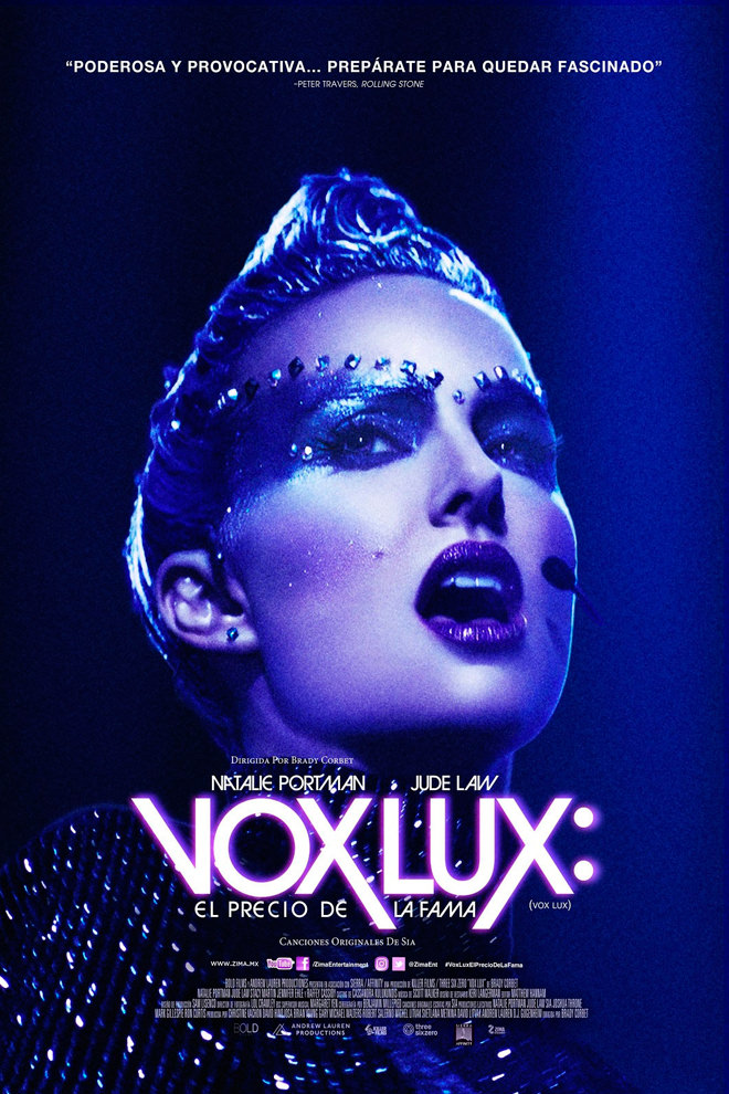 Poster de la Película: Vox Lux: El Precio de la Fama