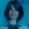 Jen Taylor en el papel de Cortana