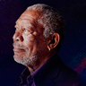 Morgan Freeman en el papel de Morgan Freeman