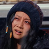 Stephanie Hsu en el papel de Morty