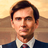 David Tennant en el papel de Lord Tony Baddingham