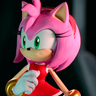 Amy Rose en el papel de Es una erizo que tiene una gran obsesion y está enamorada de Sonic.