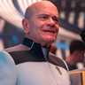 Robert Picardo en el papel de El Doctor