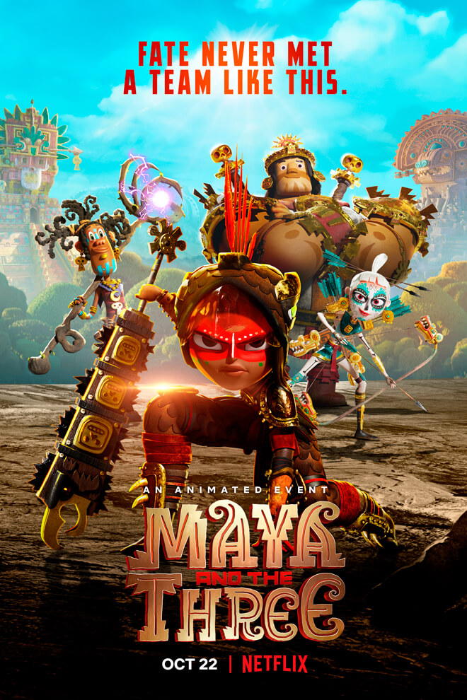 Poster del Serie: Maya y los Tres