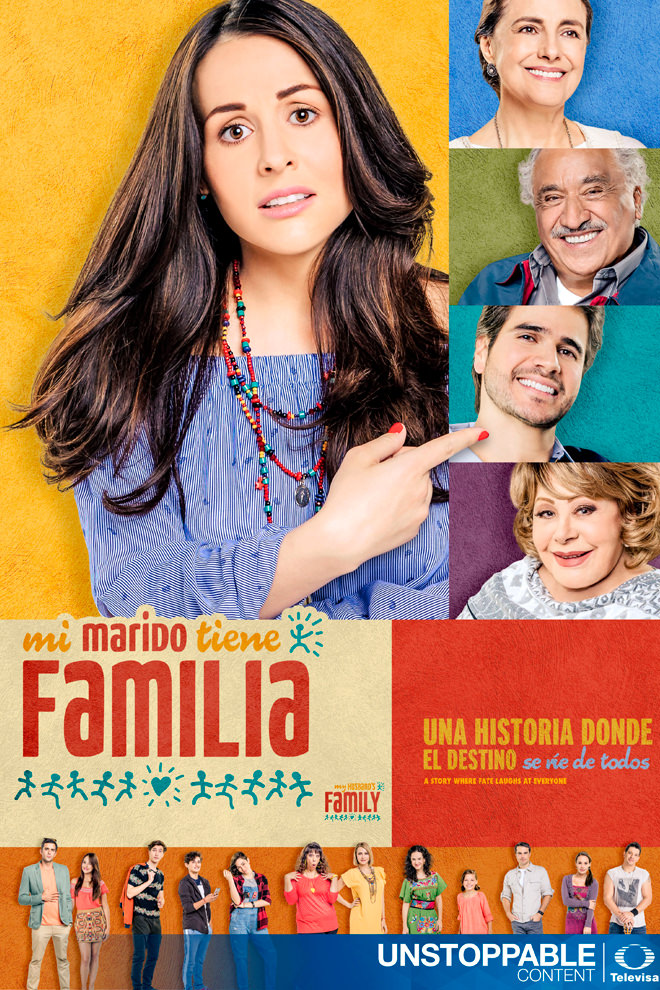 Poster de la Telenovela: Mi Marido Tiene Familia